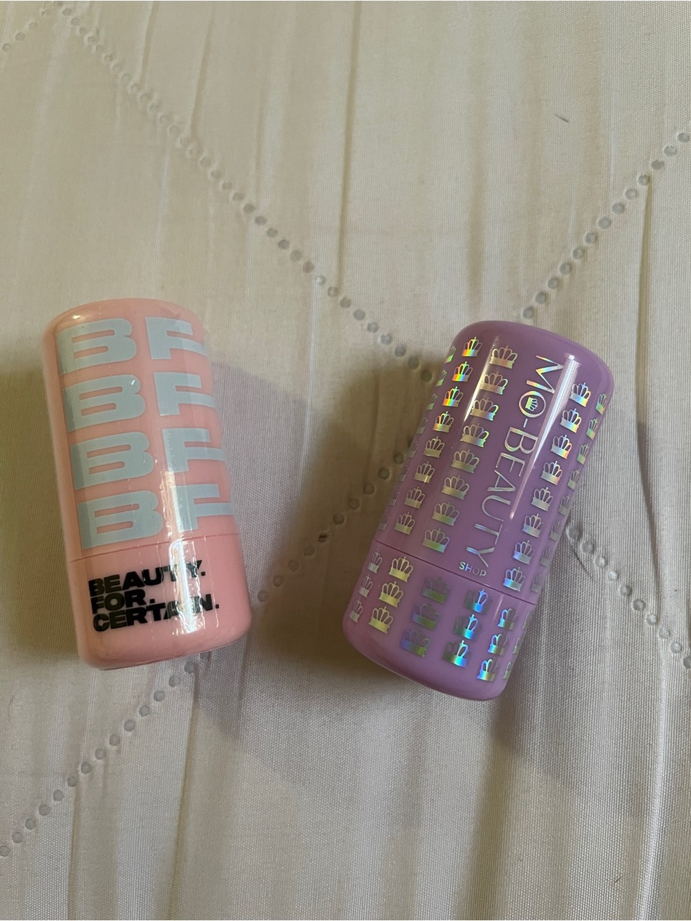 Cheek and lip balm